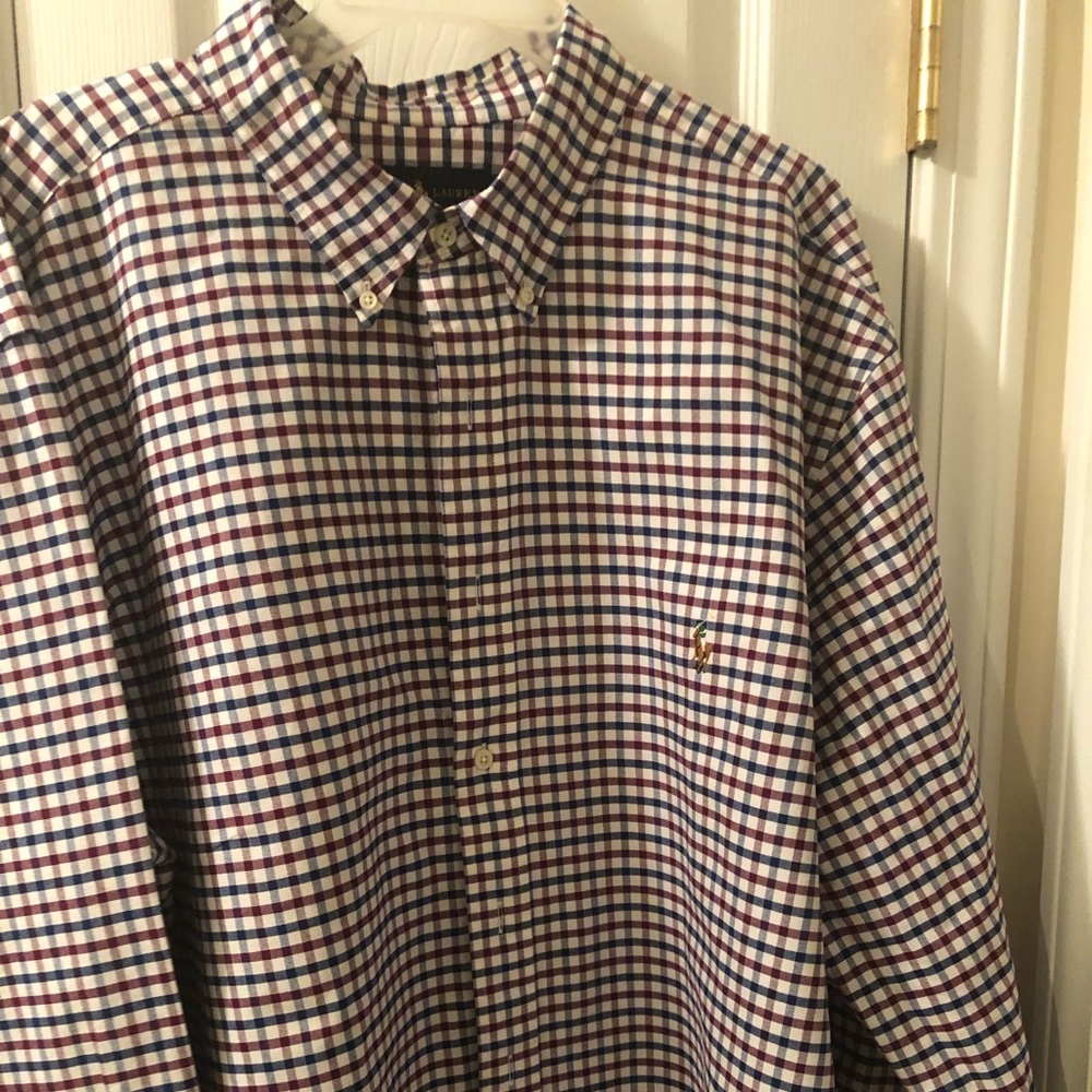 Long sleeve Ralph Lauren polo shirt